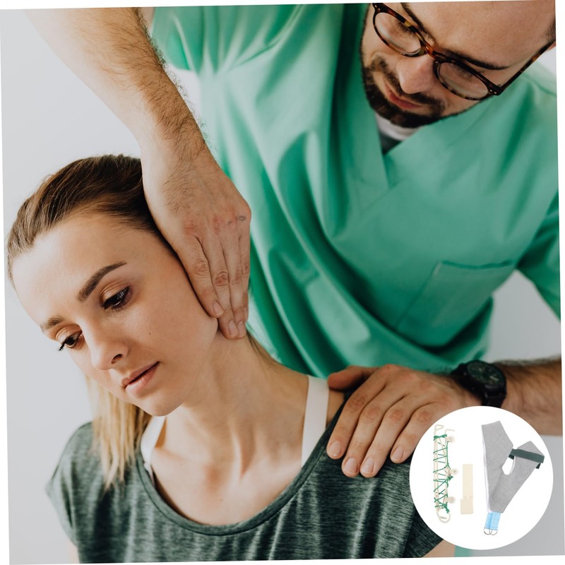 Healeved Door-mounted Cervical Belt Spinal Decompression Device Cervical Stretcher Support