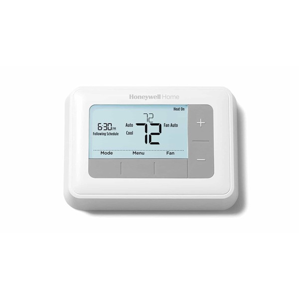 Honeywell Home RTH7560E 7-Day Flexible Programmable Thermostat-Extra-Large Backlit Display, White