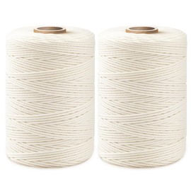 1200ft Butcher Twine - Premium Natural Cotton String for Cooking and Crafts