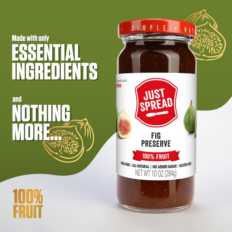 Just Spread 100% Fruit Preserve | Made with Real Fruit