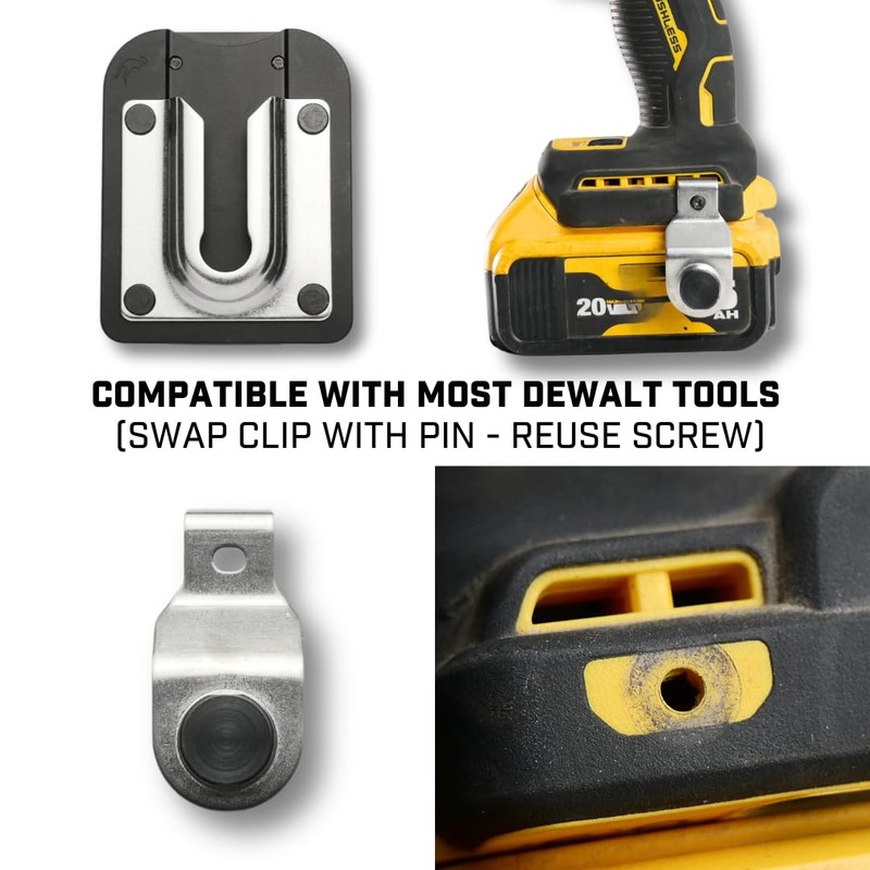 PinPal Pro | Universal Tool Holster - Gravity Locking Clip-On