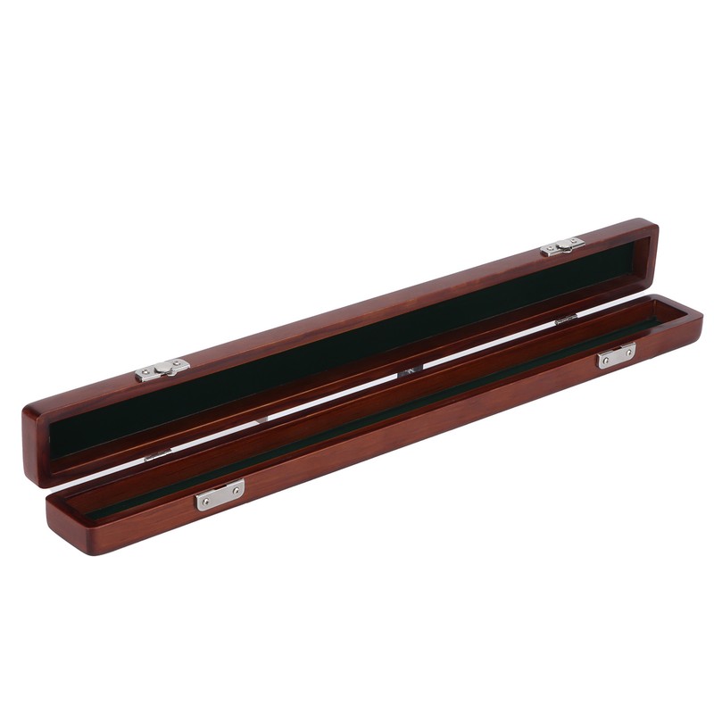 Baton Box Band Playing Guide Rod Wooden Protective Storage Case