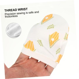 LIFKOME 7pairs Anti-scratch Mittens Soft Cotton Boy Girl Gloves for Newborns for Preventing Scratches for Parents Comfortable and Breathable Design