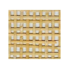 24" Wide Modern/Swedish 2x1 Wove Cane Mesh Webbing for Seat Repair and Furniture Design 2 FEET (24"x24")