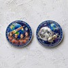 Artemis II Inspired Challenge Coin with Acrylic Case, Double-Sided Deep