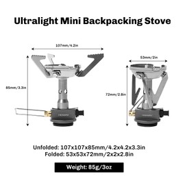 Fire-Maple Backpacking and Camping Stove Series | Outdoor Propane Camp Cooking Gear | Portable Pot/Jet Burner | Ideal for Hiking, Trekking, Fishing, Hunting Trips and Emergency Use (Greenpeak)