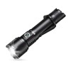 Brinyte PT16 2000 Lumens Rechargeable Tactical Flashlight, USB-C Compact Dual-Switches
