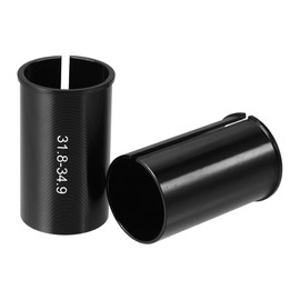 Hihaha Bike Seat Post Tube Adapter Reducing Sleeve 31.8mm to 34.9mm / 2 Pcs