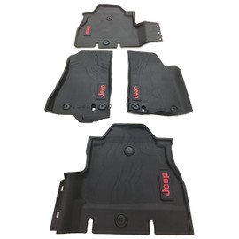 2018 New Jeep Wrangler JL 4-Door All Weather Floor Mats