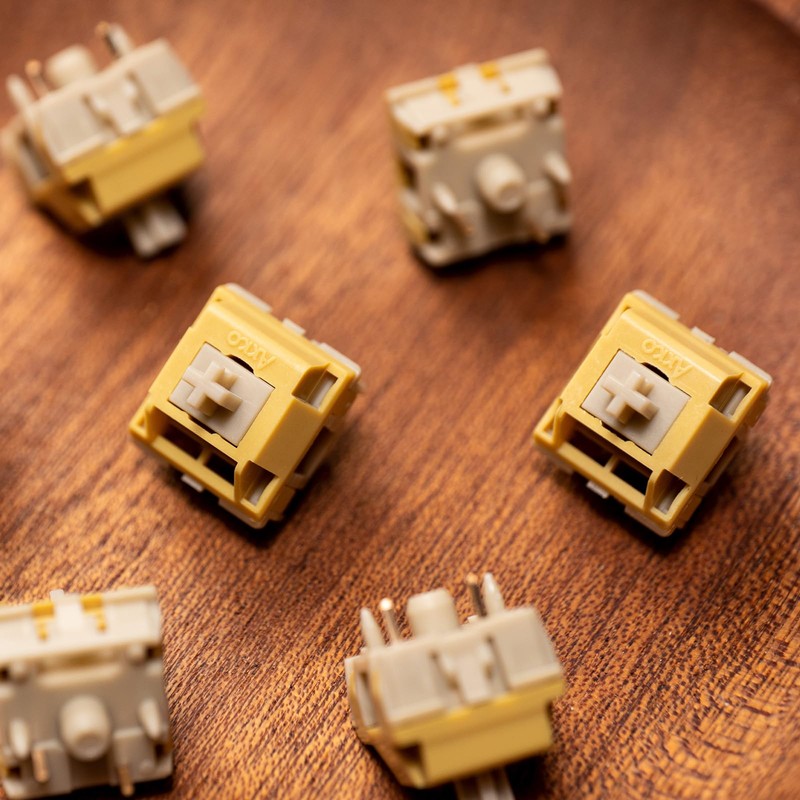 Akko Bittersweet Tactile Keyboard Switch for Mechanical Gaming Keyboard, 5-Pin