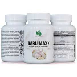 For Long Life GARLIMAXX - antiviral a whole head of garlic daily, allicin, alliin, alliinase