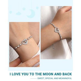 UPROMI Niece Gifts from Auntie Aunt Christmas Birthday Graduation Valentines Easter Gifts for Niece Bracelet