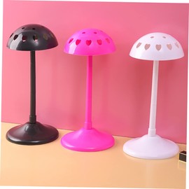 WOONEKY 2pcs Wig Display Stand Hairpiece Holder Solid Base for Wig Shape Maintenance