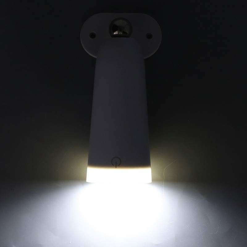 Magnetic LED Wall Light Removable Cordless 360 Degree Rotate Magnetic
