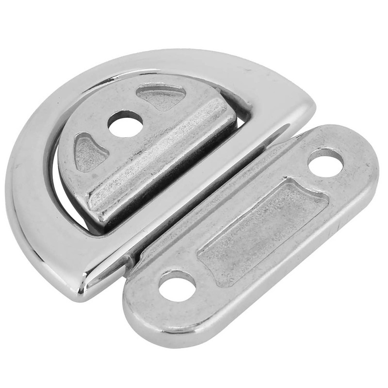8mm Stainless Steel Folding Boat Marine Pad Eye Stowage D