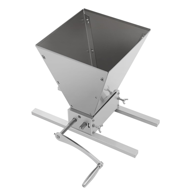4L Hopper Grain Mill Grinder, Hand Crank and Electric Drill