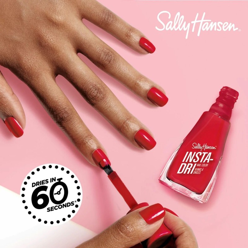 Sally Hansen Insta-Dri Nail Polish | Quick Dry, Long Lasting,