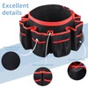 ZIORS Bucket Cleaning Tool Organizer,Wash Tool Caddy 5-Gallon Organizer,5 Gallon