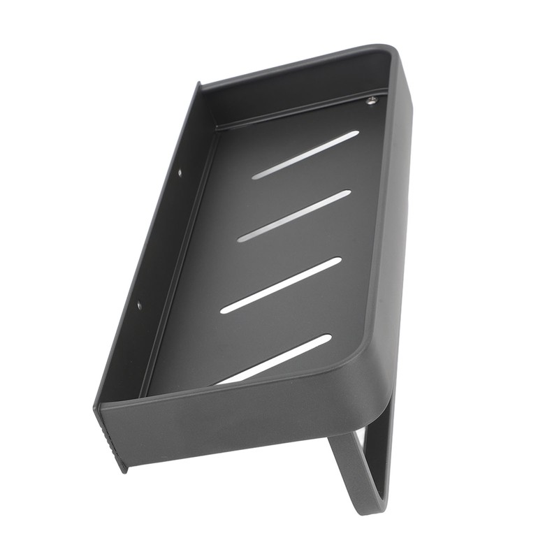 Shower Caddy Wall Mount Shelf Basket Aluminium Large Capacity Modern