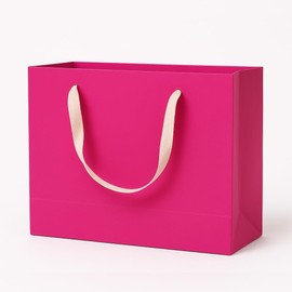 Aosric 12 Pack 16x6x12" Pink Gift Bags with Handles – Large Durable & Reusable Shopping Bags for Clothing, Shoes, Toys, Birthdays, Weddings, Baby Showers, Christmas, and Party Favors