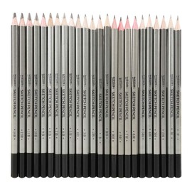 24pcs Sketch Pencils Set, Drawing Pencils Set Sketching Graphite Pencils for Art Drawing for Artists Adults Teens Beginner Kid 9H - 14B