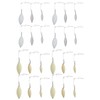 Briny River 24pcs Willow Fishing Spinnerbait Kits Stainless Steel with