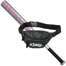 Spaß Kostet Sports Set Baseball Bat with Bag for Baseball Karma Pink Aluminium 26 Inch