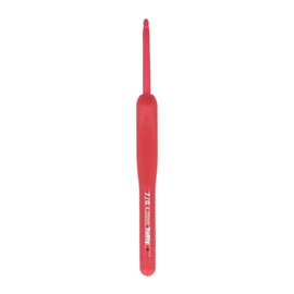 Tulip - Tulip Etimo Red Softgrip (4.00 mm) Crochet Hook - 1 Unit