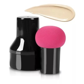 GAB Belleza Esponja Maquillaje Con Soporte Y Estuche Portátil Viaje