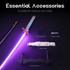 RENGENG Light Up Shinobu Sword, 40 Inches Rechargeable Plastic Anime