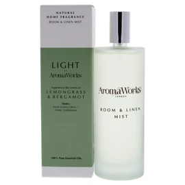 AromaWorks Light Range Lemongrass & Bergamot Room Mist