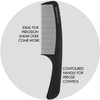 Sam Villa Artist Series Barbering Handle Comb, Black