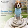 Parisian Pet Dog Sweater - Pull Over, Turtle Neck Blue