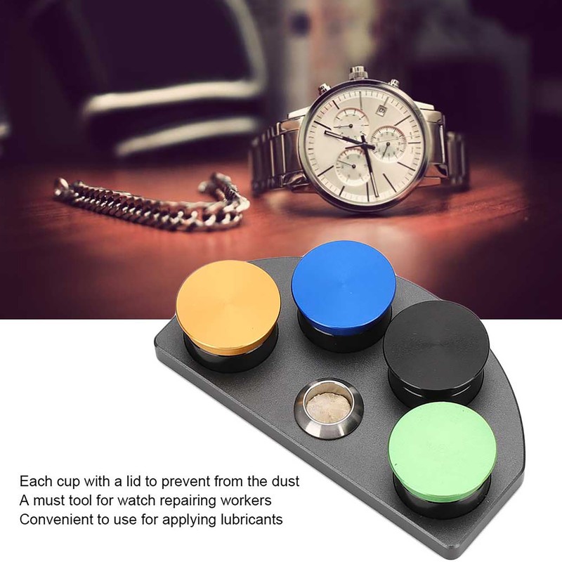 Watch Oil Dip Tool 4 Dish Watch Oiler Dish Watch