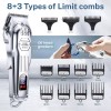 KIKIDO Hair Clippers Professional Cordless for Men, Barber Clippers for