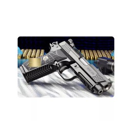 DONQNT Designs 2 Premium Print Wilson Combat EDC X9 Bank Card Vinyl Skin Small Chip