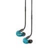 hure SE215SPE-A In-Ear Earphones, High Sound Isolating, Wired, Translucent Blue,