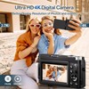 VAHOIALD 4K Digital Camera for Photography - Autofocus 48MP Vlogging