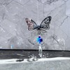 H&D Handmade Butterfly Crystal Prism Rainbow Maker Hanging Suncatcher