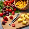 Silver Stems Remover For Pineapple Strawberry Tomato Cherry Stainless Steel