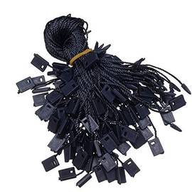 feedal 1000 Pieces 7 Inch Nylon Cord Snap Lock Needle Loop Fastener Hook for Tags Clothes Luggage Products Jewelry 7 Inch