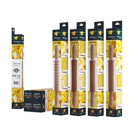 Eppicotispai Beechwood Pappardelle Cutter Rolling Pin