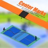 TOBWOLF Pickleball Court Marking Kit, Portable Temporary Court Line Markers