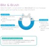 MAM Bite & Brush, Baby Ring Suitable From 3+ Months