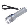 LED Flashlight Telescopic Zoom Protective Function Aluminum Alloy Barrel 2000LM