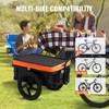 VEVOR Bike Cargo Trailer, 88 lbs Load Capacity, Heavy-Duty Bicycle