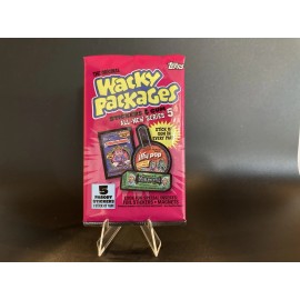2007 Topps Wacky Packages All-New Series 5 Trading Card Stickers and Gum Stick