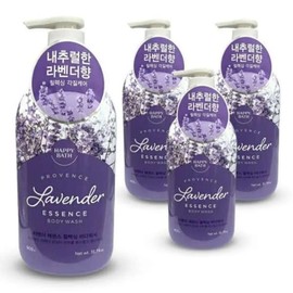 Happy Bath Lavender Essence Dead Cell Care Body Wash 900g 4pcs / 해피바스 라벤더 에센스 각질케어 바디워시 900g 4개
