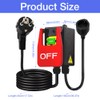 Mineup Single-phase on/off switch, 250 V 16 A emergency stop
