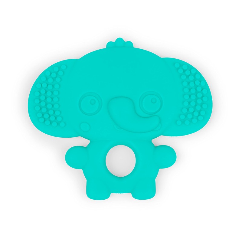 Bright Starts Gummy Buddies 3-Pack Textured Teethers - BPA-Free Elephant,